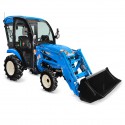 Cost of delivery: LS Tractor XJ25 MEC 4x4 - 24.4 HP / CAB + LS LL2101 front loader