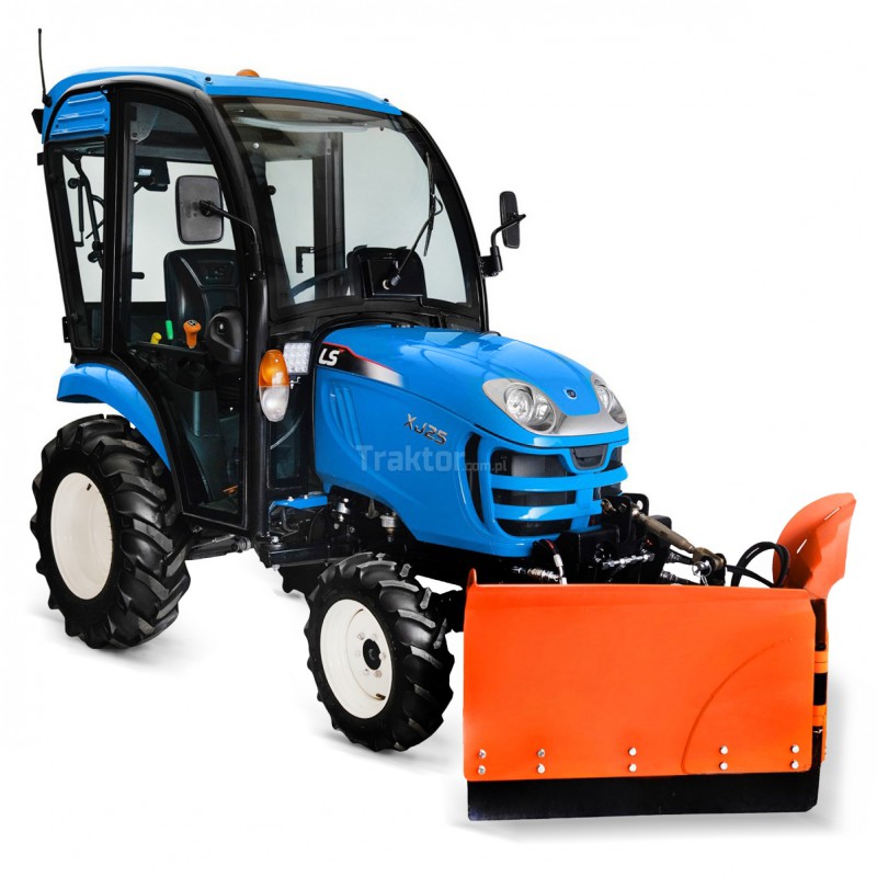 lsxj25 - Tracteur LS XJ25 MEC 4x4 - 24,4 CV / CAB + chasse-neige flèche 150 cm, hydraulique 4FARMER
