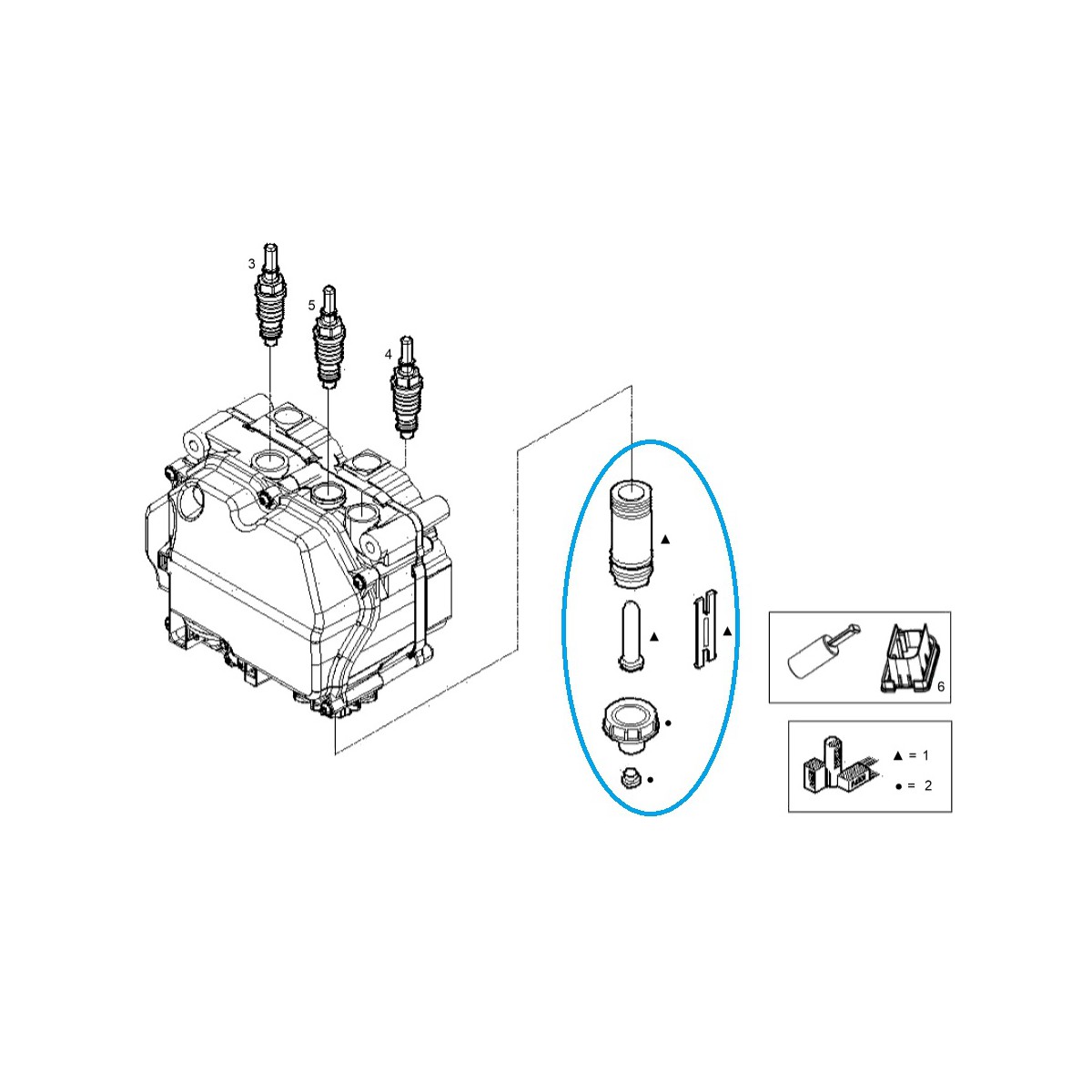 Adblue filter - IVC / LS Tractor / 40344761