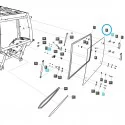 Cost of delivery: Fensterglas für die hintere Kabine / TRG863 / LS-Traktor / Nr. 40445259
