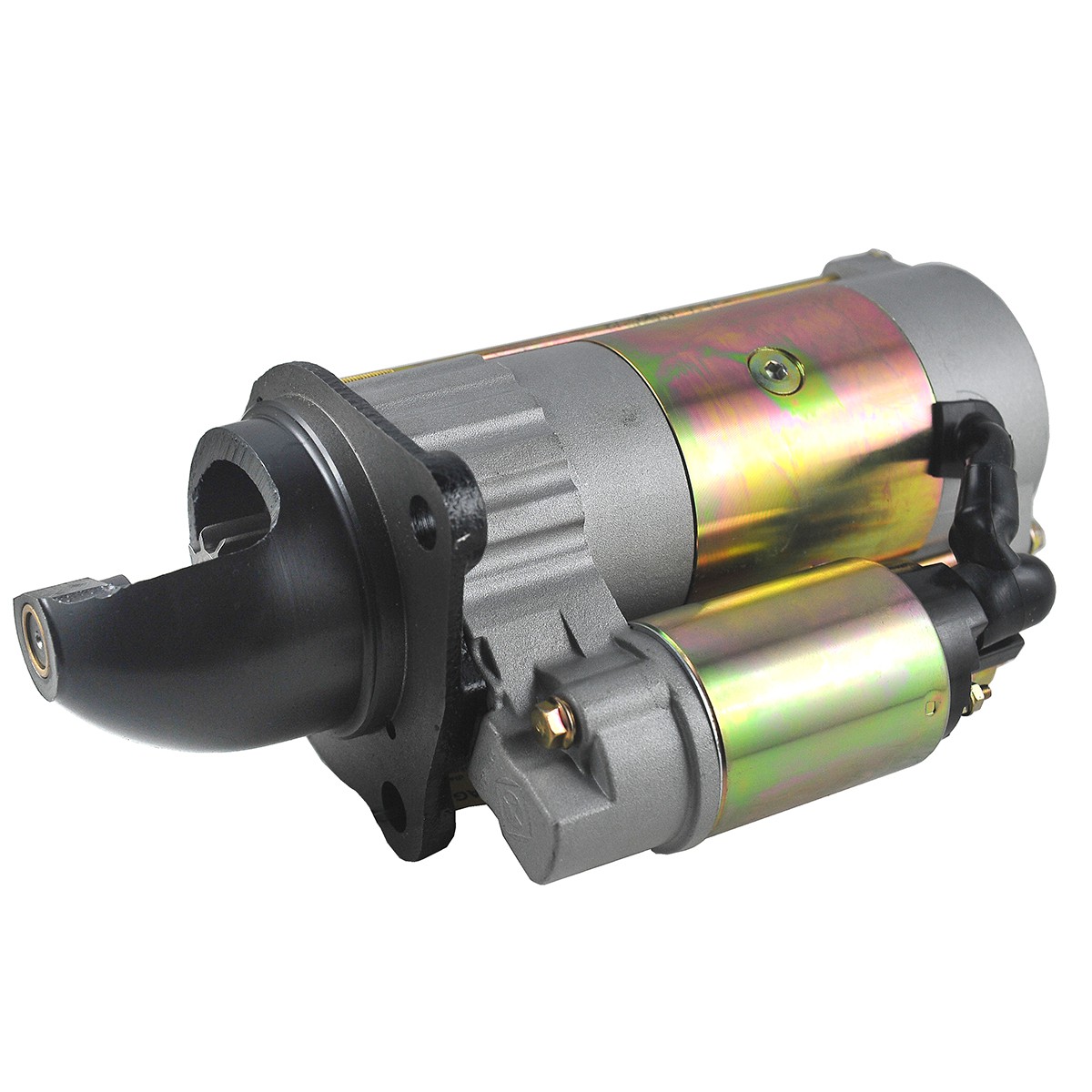 Starter motor 9T / 12V / 3.8 kW / Jinma 650 / 654 / YTO LR4A3 / LR4108 / QDJ1408GM+