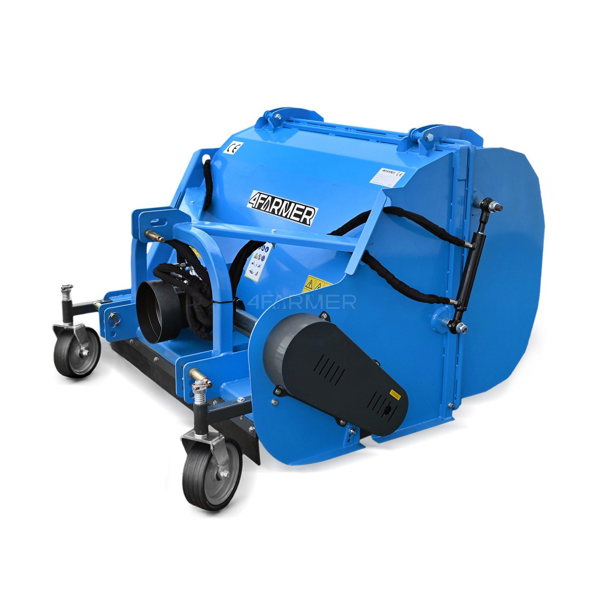 Desbrozadora de martillos con recogedor de hierba FCN 120 Professional 4FARMER