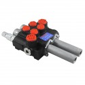 Cost of delivery: Hydraulic distributor 2-section / 40l/min / PRESKO / 02P40-C5