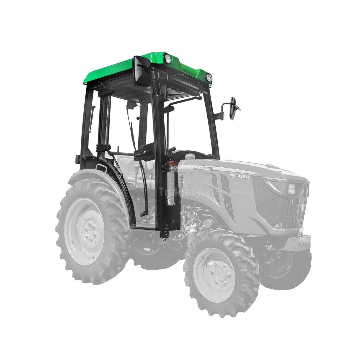 Cabina QB para el tractor John Deere 3028EN / 3036EN Bartesko