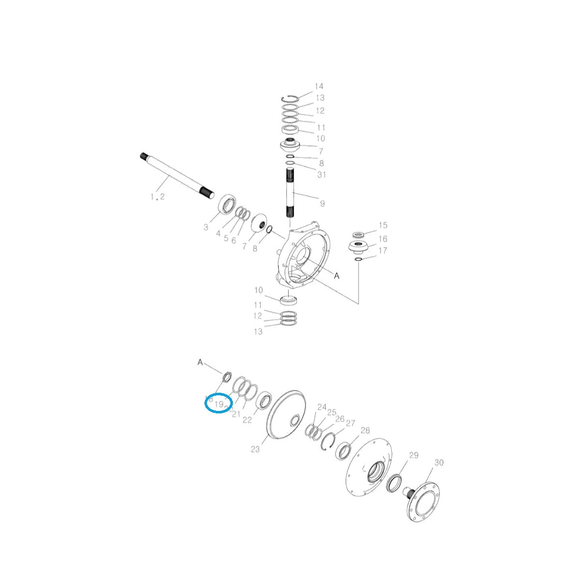 Abstandhalter 99 x 84 x 0,15 mm / LS PLUS70 / LS PLUS80 / LS PLUS90 / LS PLUS100 / TRG400 / 40031624