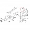 Correa trapezoidal, 514083, 12,70 mm, 1482 Lw, AL-KO T800, T13-85, T13-95, 1482 Lw,