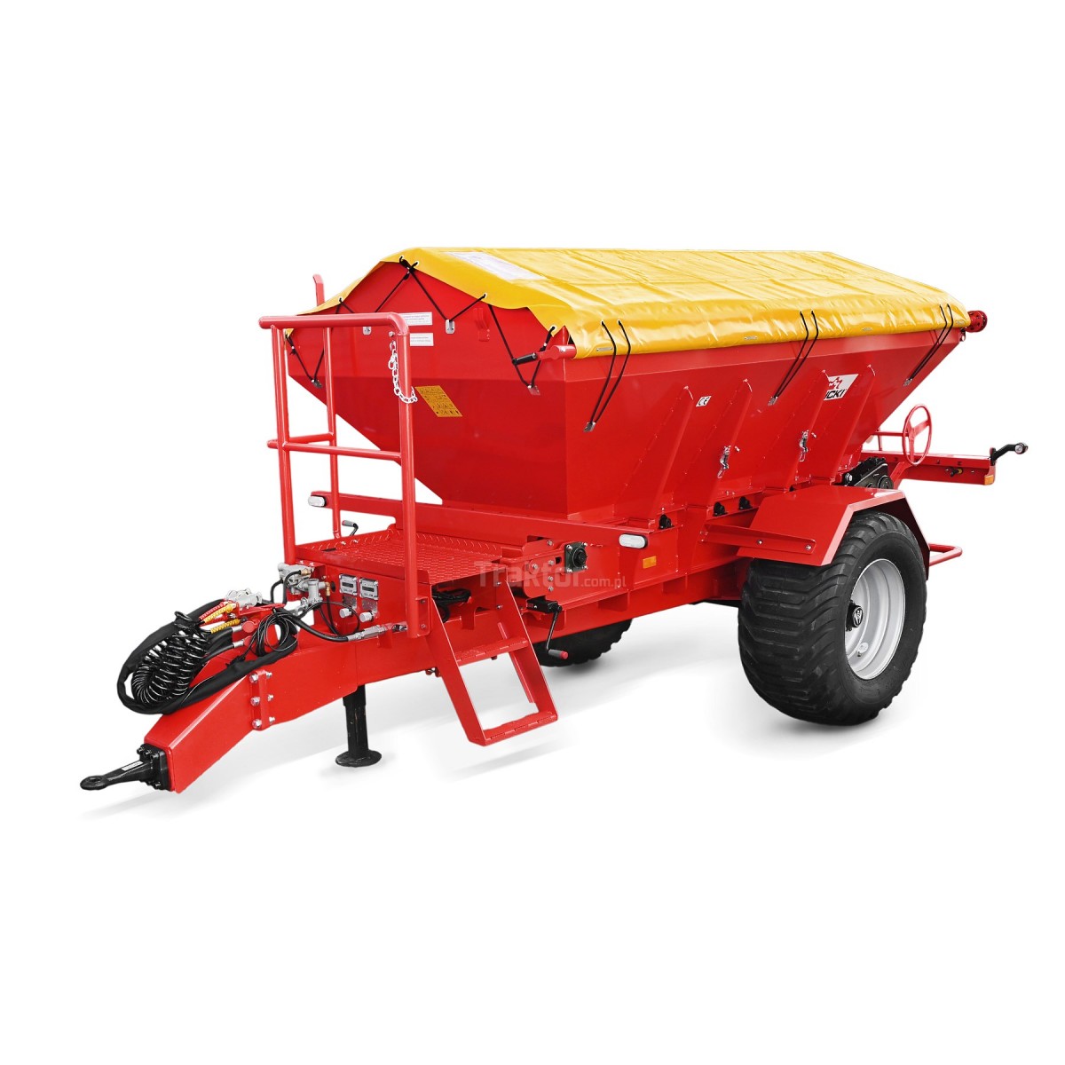 Trailed fertilizer spreader N062/1 Lisicki