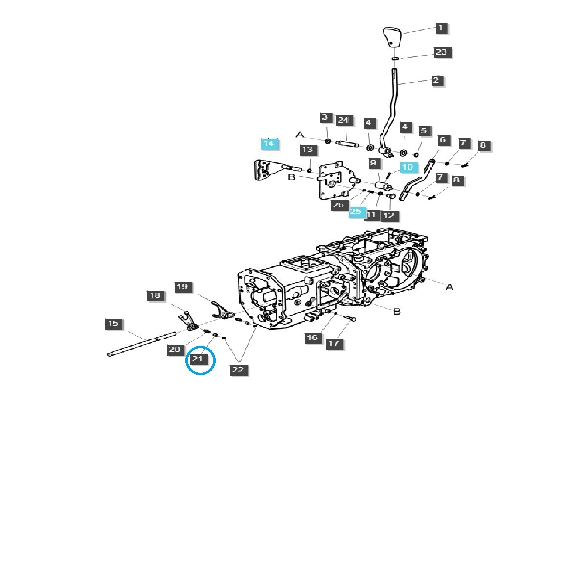 Rolka / TRG822 / LS Tractor / 3A1822006 / nr 40010196