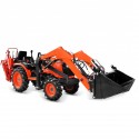 Cost of delivery: Kubota B2741 Neo Star 4x4 - 27KM + LAD-3 TUR front loader + excavator for LW-5 4FARMER tractor