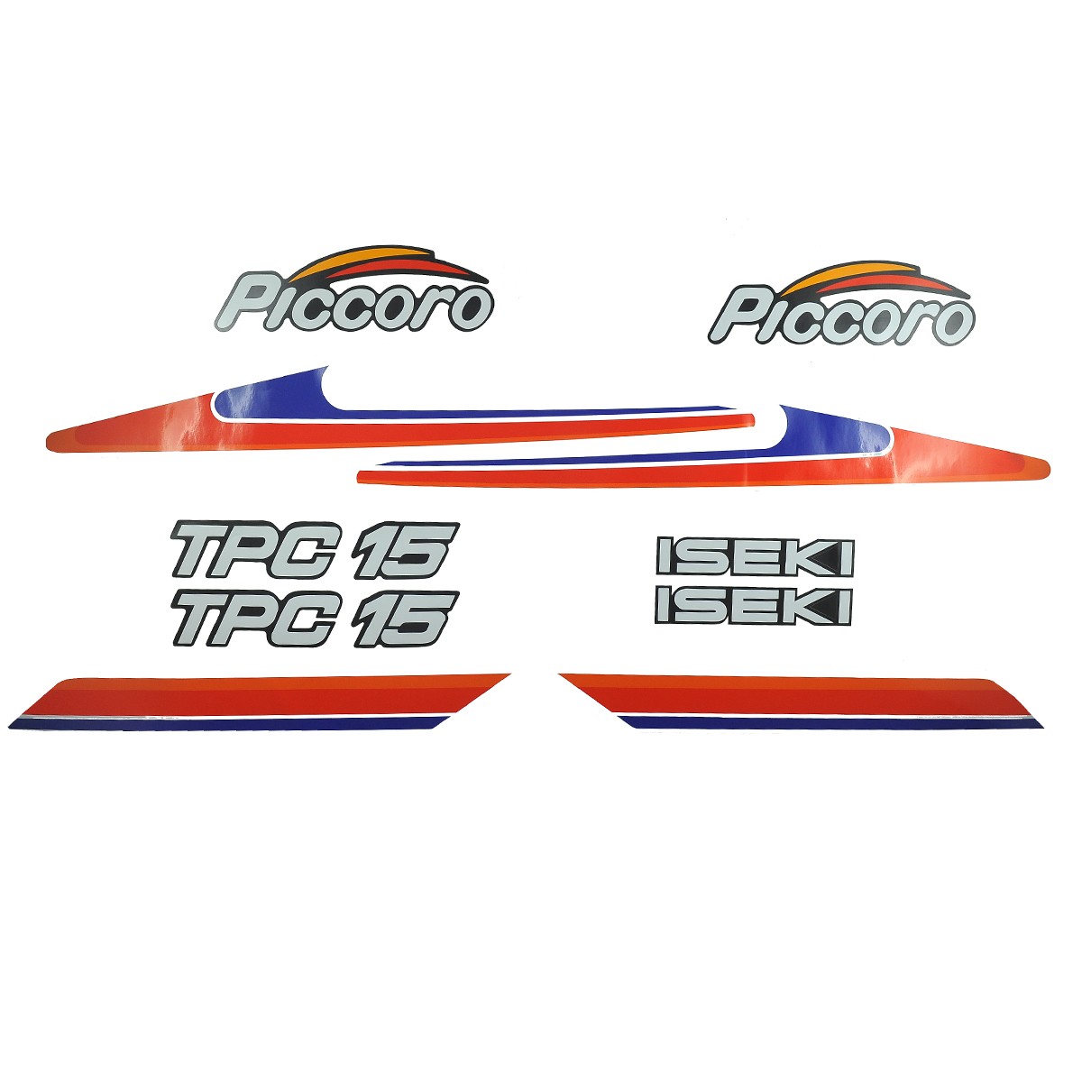 pegatinas - Flautín Iseki TPC15