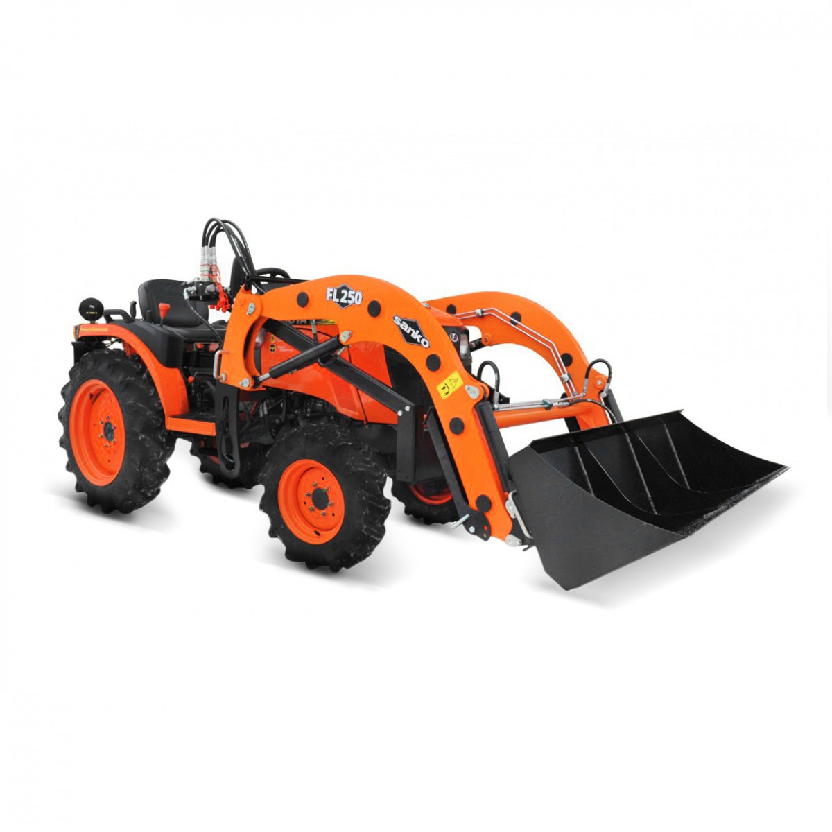 Kubota B2441 NeoStar 4x4 - 24KM + cargador frontal TUR Sanko FL250