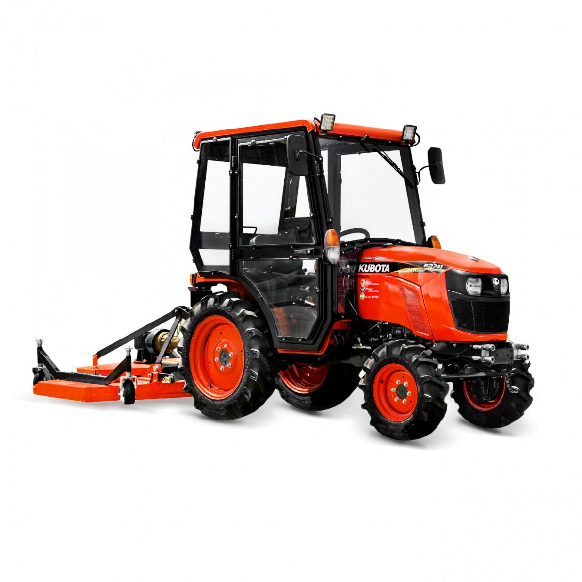 Kubota B2741 Neo Star 4x4 - 27 KM / CAB + kosiarka pielęgnacyjna DM150