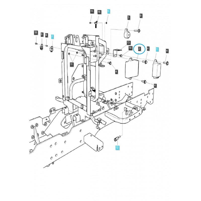 relé - Relé / Ovládač / MT1.25 / TRG750 / 40374678