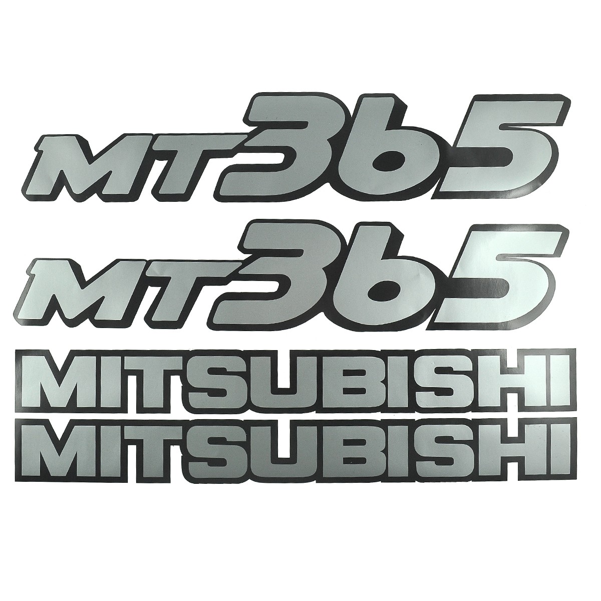 naklejki - Naklejki Mitsubishi MT365