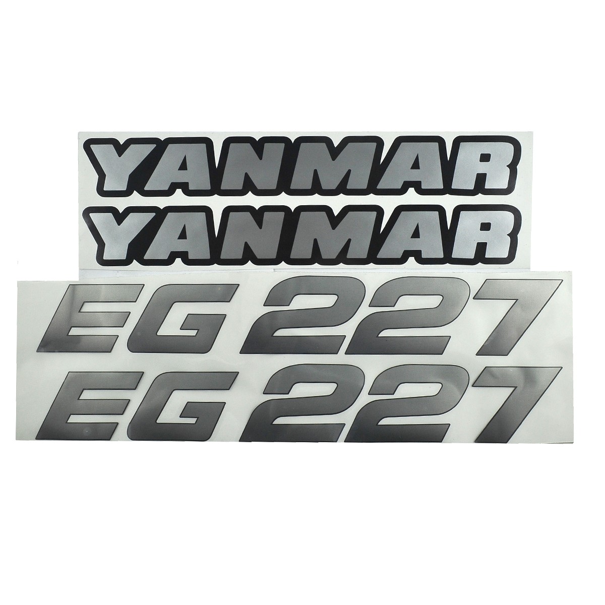 Yanmar EG227 stickers