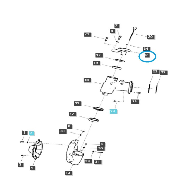 díly pro ls - Konzola přední nápravy, traktor TRG400 / LS č. 40404487