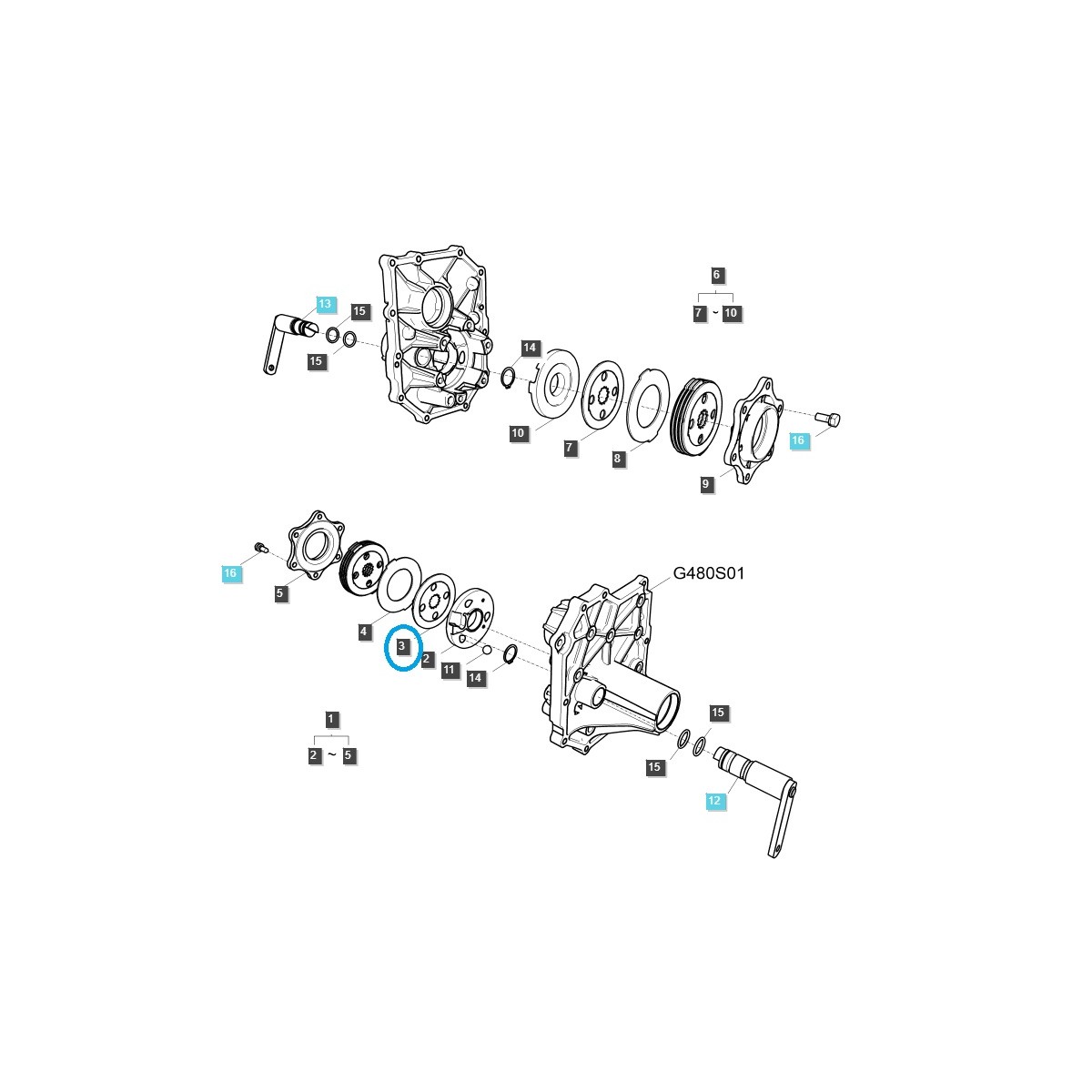 Brake disc / TRG650 / LS Tractor / 40198663