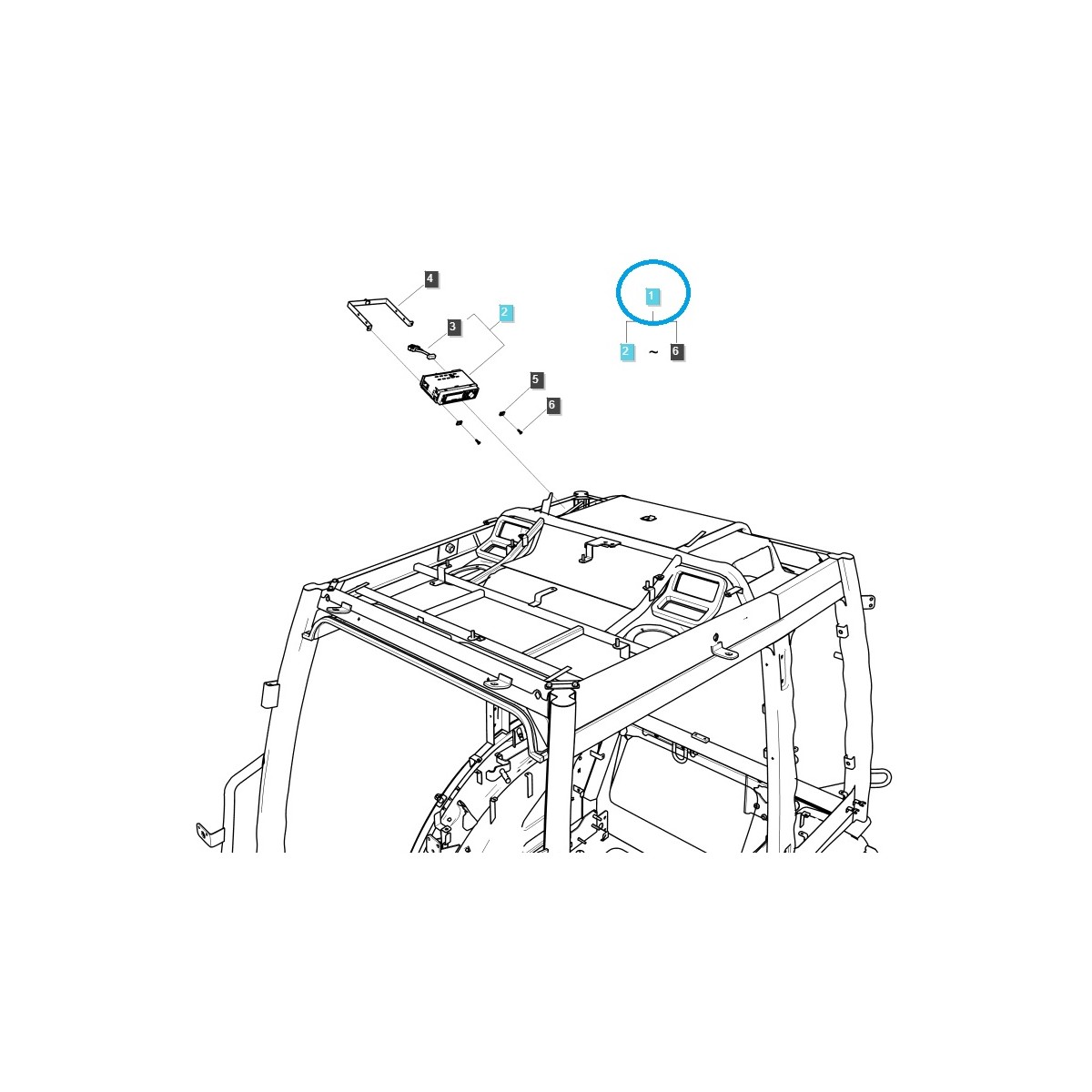 Bluetooth-Audio-Kit (2017) TRG750 / LS Traktor / 20149702