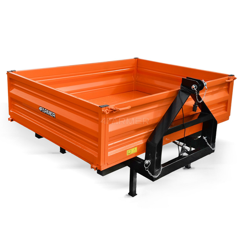 skrzynie transportowe - Přepravní box s hydraulickým vyklápěním 4FARMER