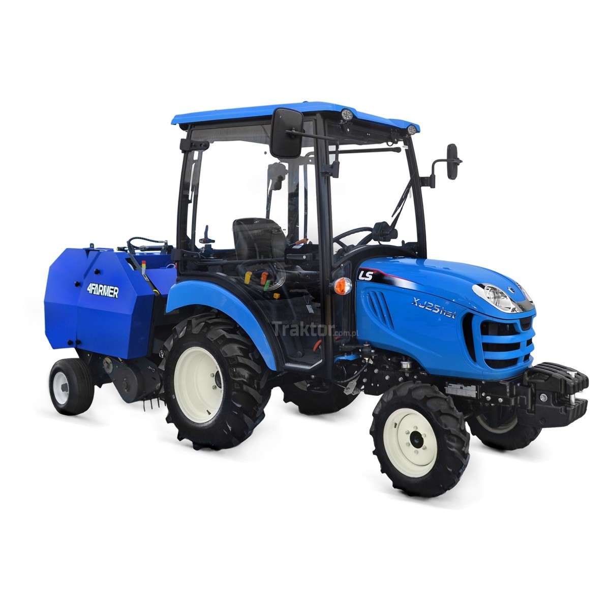 LS Traktor XJ25 HST 4x4 - 24,4 KM / KABÍNA + mini pohon kolies MRB 87 4FARMER