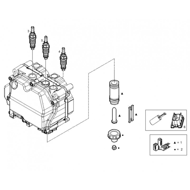 others fuel system - Ad-Blue plastic cap / LS Tractor / no. 40344766