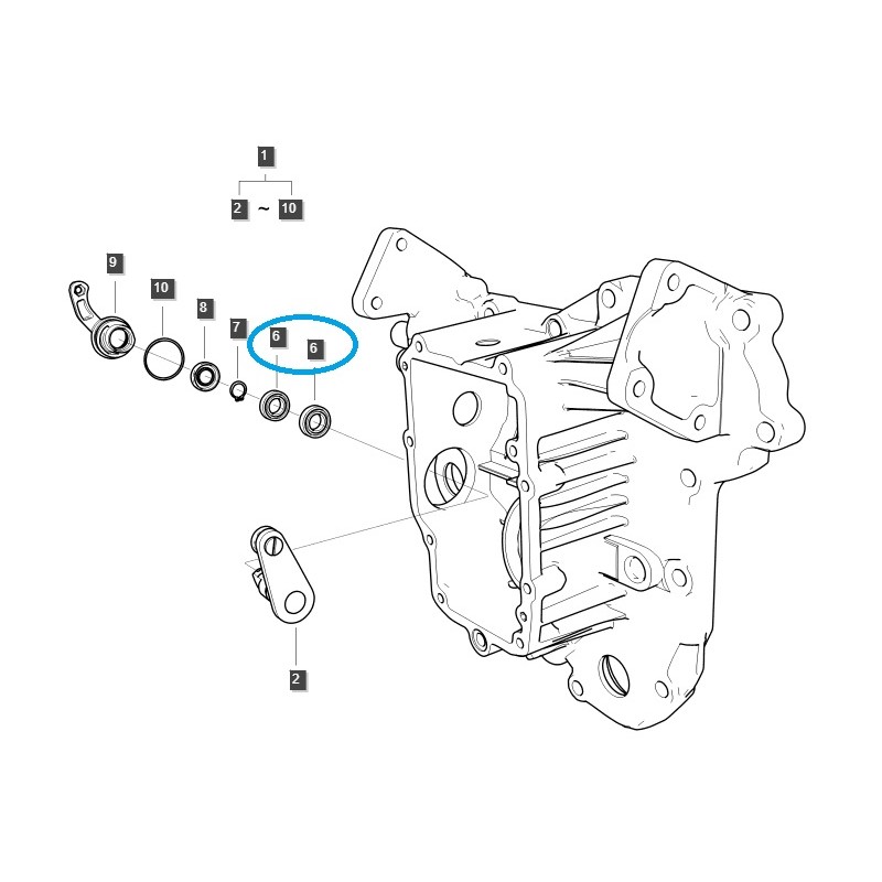 lager - Kugellager / A0869020/ LS Traktor 40341814