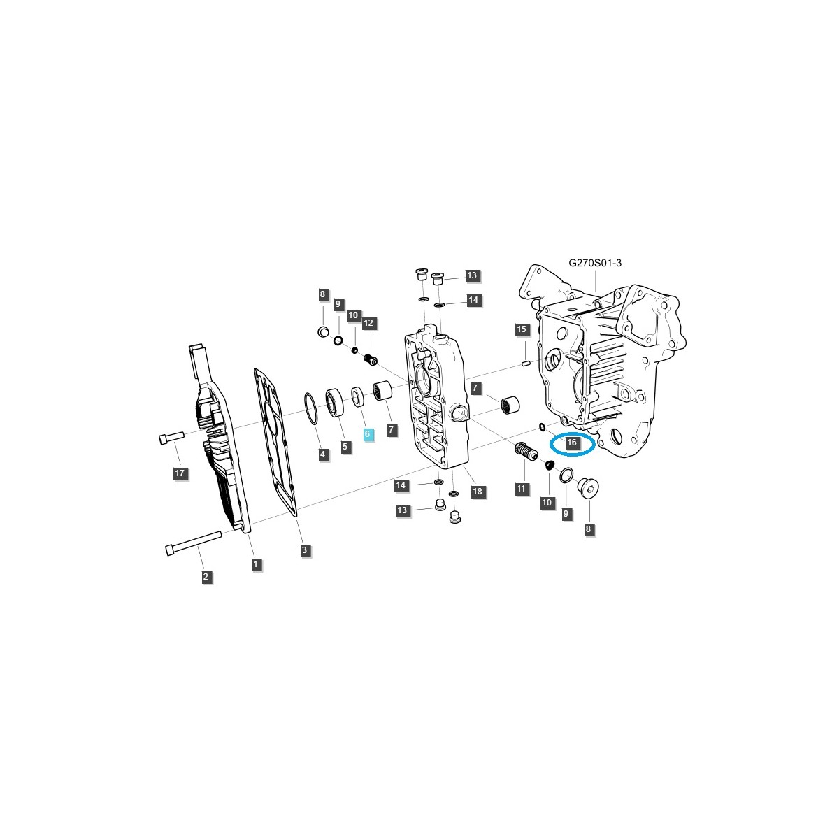 sealants - O-ring (P12-B) / LS MT1.25 / TRG270 / 40341825