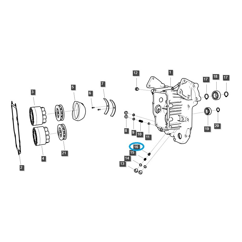 traktorteile - Leistungsbegrenzungsventil / LS-Traktor / Nr. 40341842