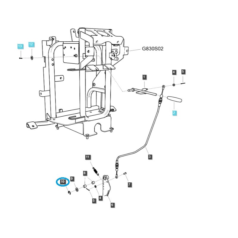 andere bremssystem - Sprengring / S814009003 / LS Traktor / Nr. 40029318