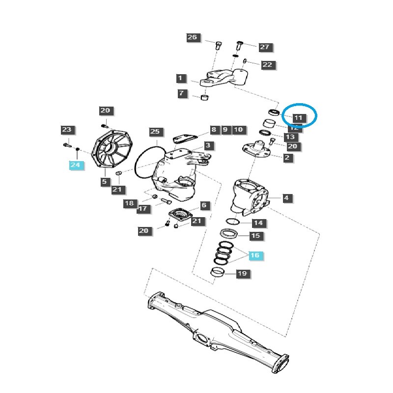 lozyska  - Łożysko stożkowe A1400076 / TRG400 / LS Tractor / 40007983