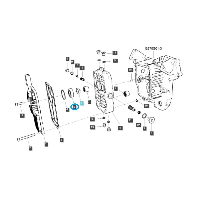ložiská - Guľôčkové ložisko / Traktor LS / č. 40341829