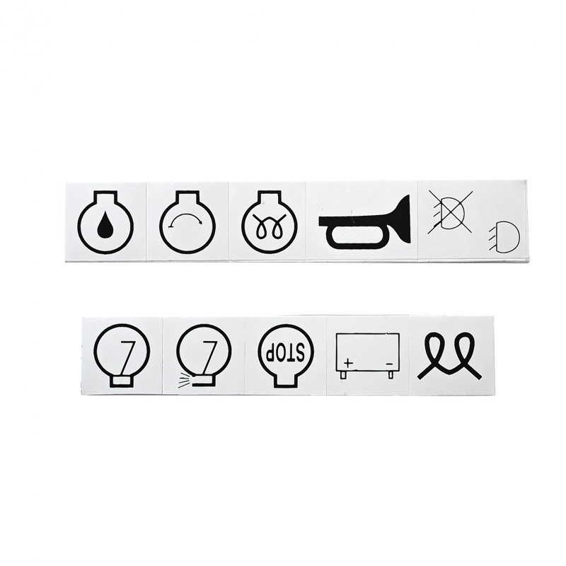 naklejki - Naklejki 15x15mm / 5x20mm (10 grafik)