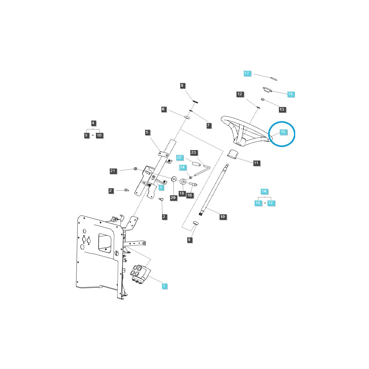 Volant / Traktor LS / 40424180