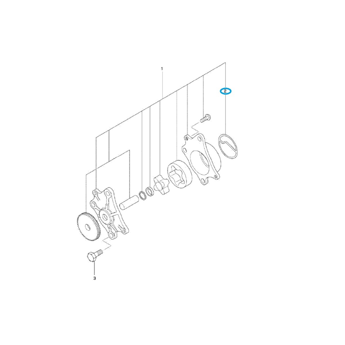 copy of Těsnění zátky olejové vany / LS Tractor / 40179300