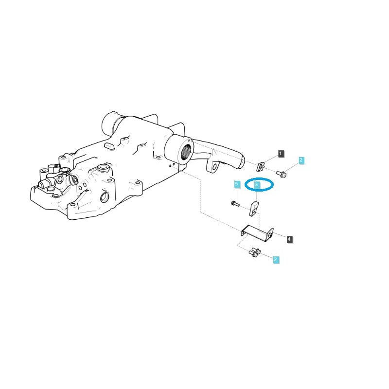 interruptores - Interruptor automático de toma de fuerza / TRG750 / Tractor LS / n.º 40359792