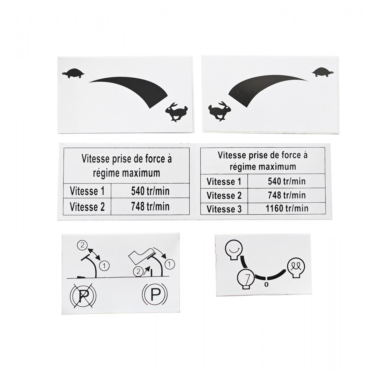 Naklejki 70x40, (2 grafiki)