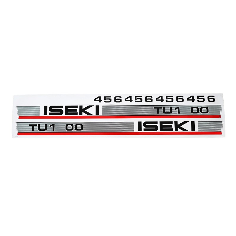 stickers - Large Iseki stickers 960x210 mm