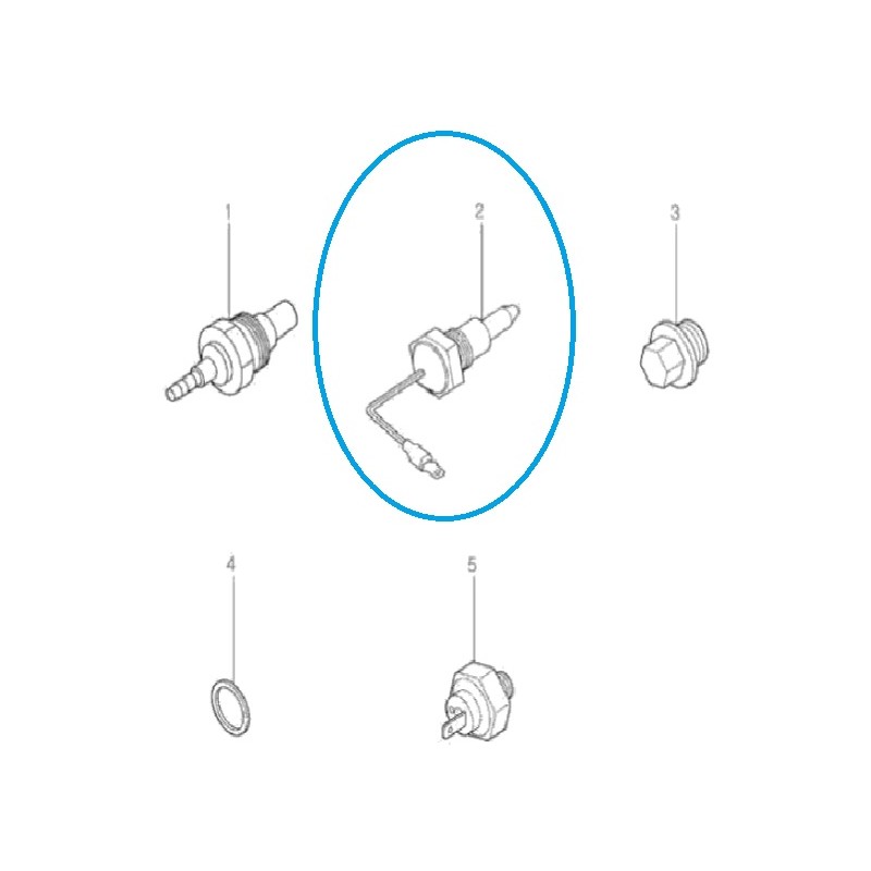 système de refroidissement - Interrupteur de thermostat LS XJ, R28i, R38i, i28, i36 / Tracteur LS / 40109164