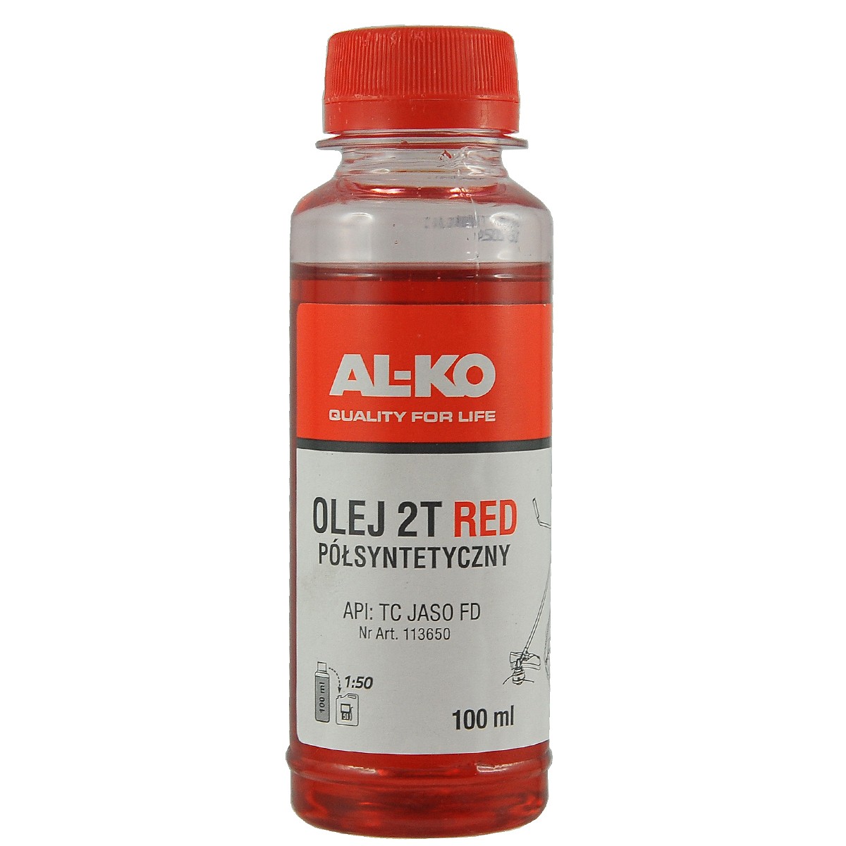 oleje smary - AL-KO 2T RED Mischöl / 0,1 L / 113650
