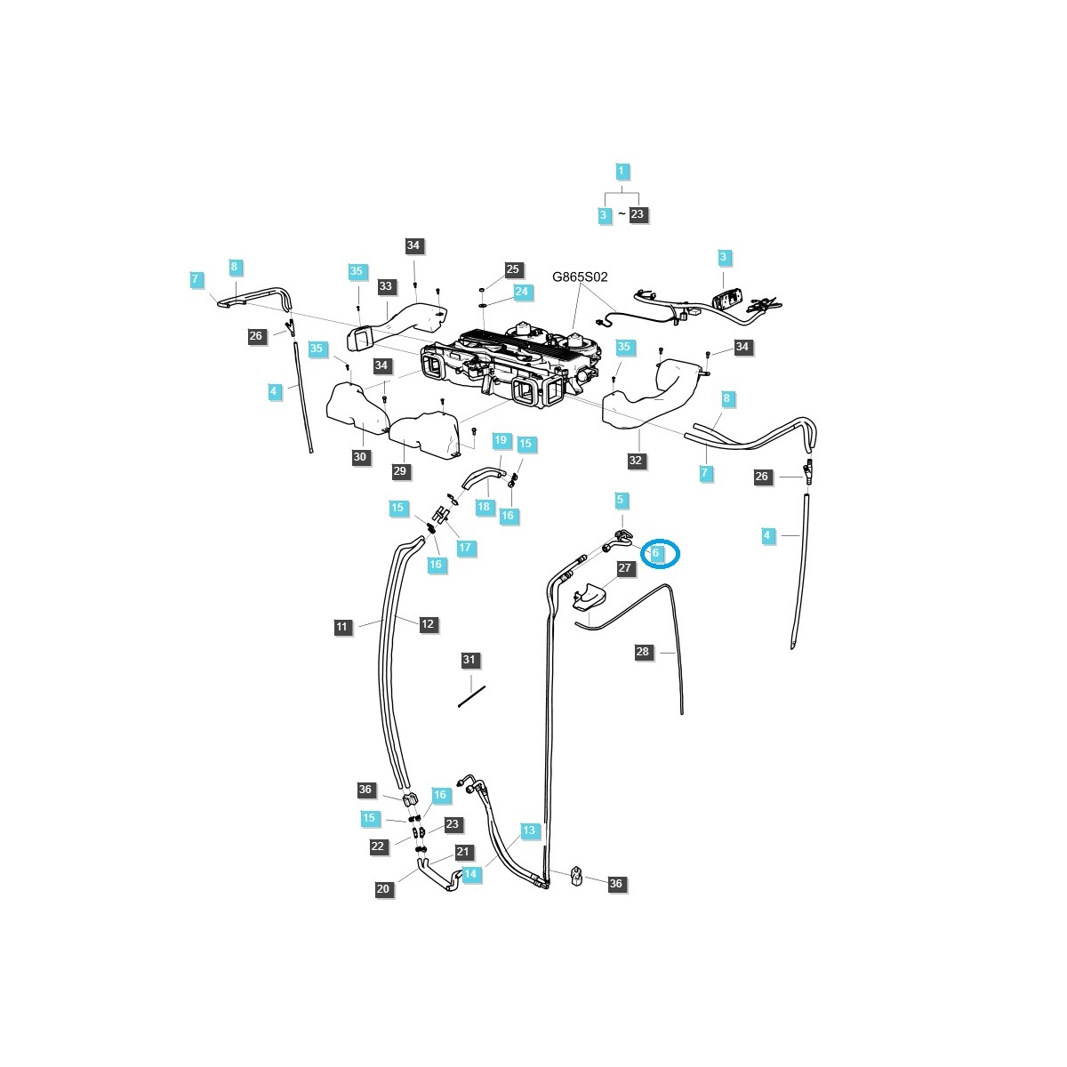 copy of IVC / LS Tractor Connector / No. 40344764