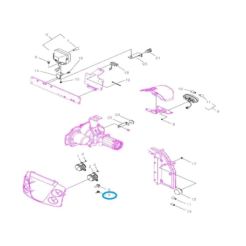 žárovky - Žárovka / H4 / 12V / 35W / 35W LS Traktor / A1760030 / 40007206