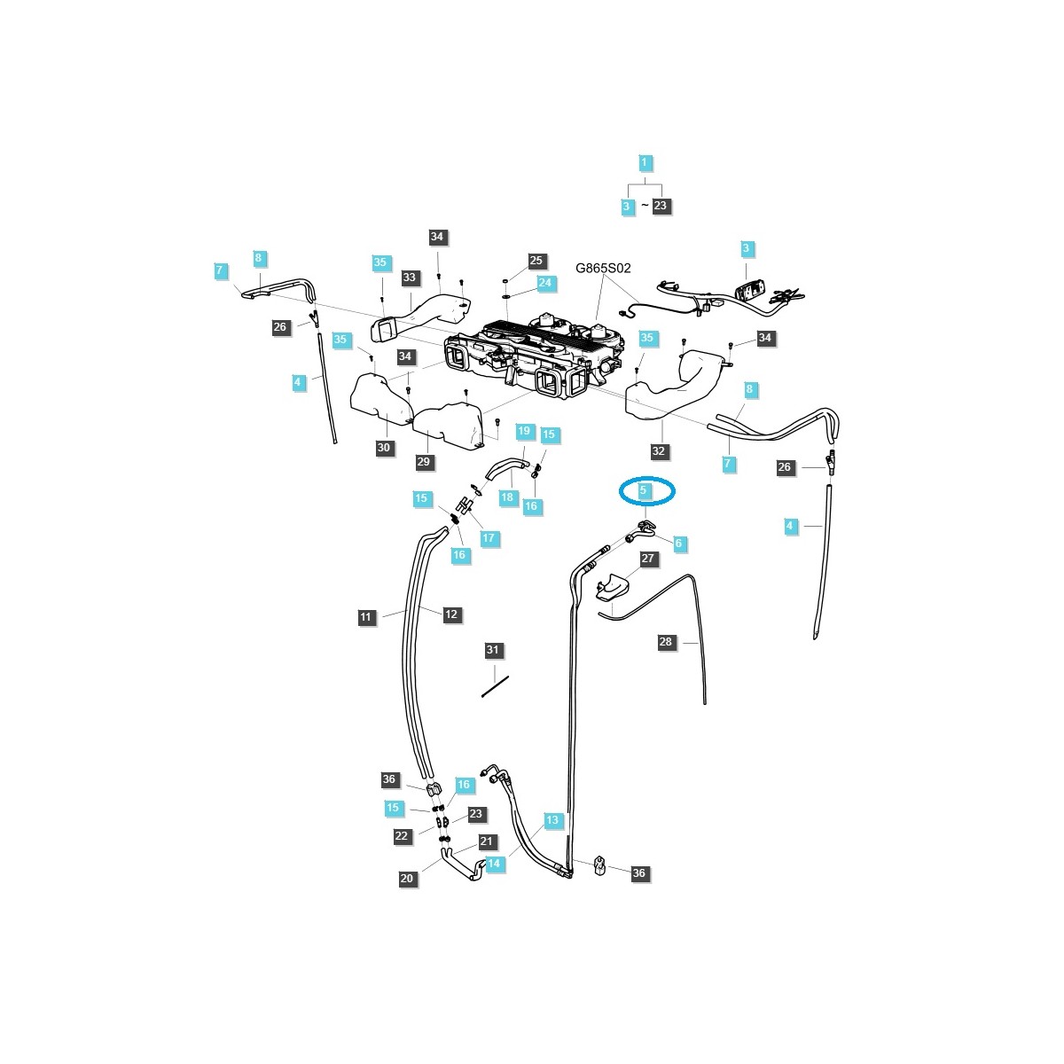 copy of Connecteur de tracteur IVC / LS / N° 40344764