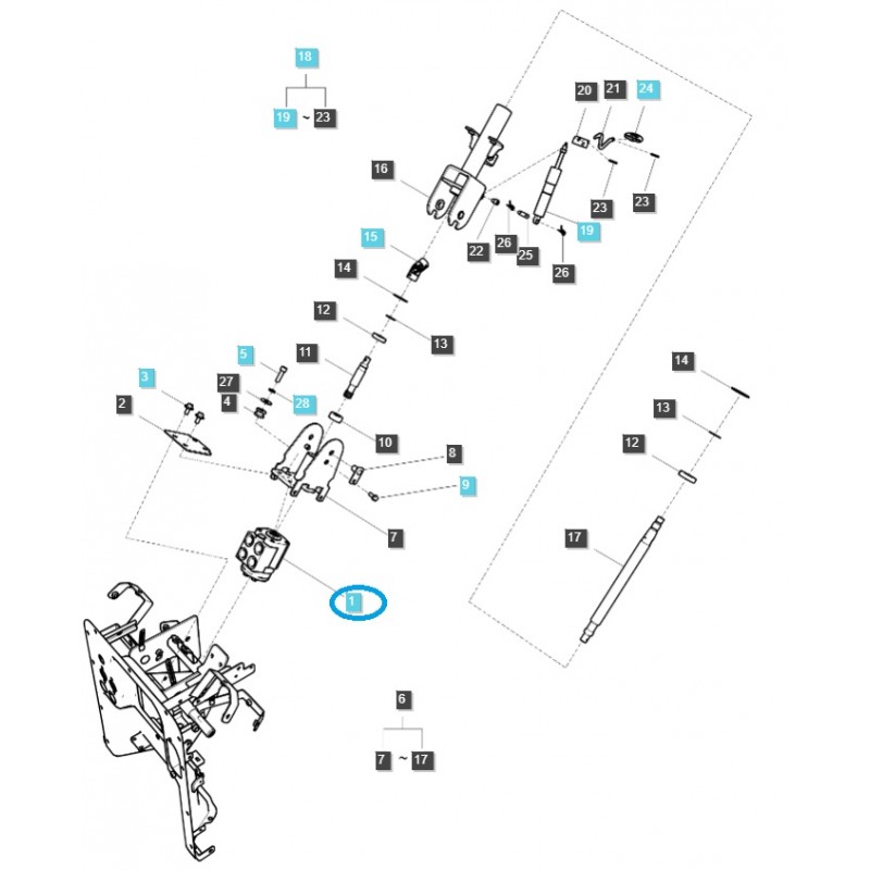 scellants - Orbitrol de direction assistée / TRG630 / 40030319
