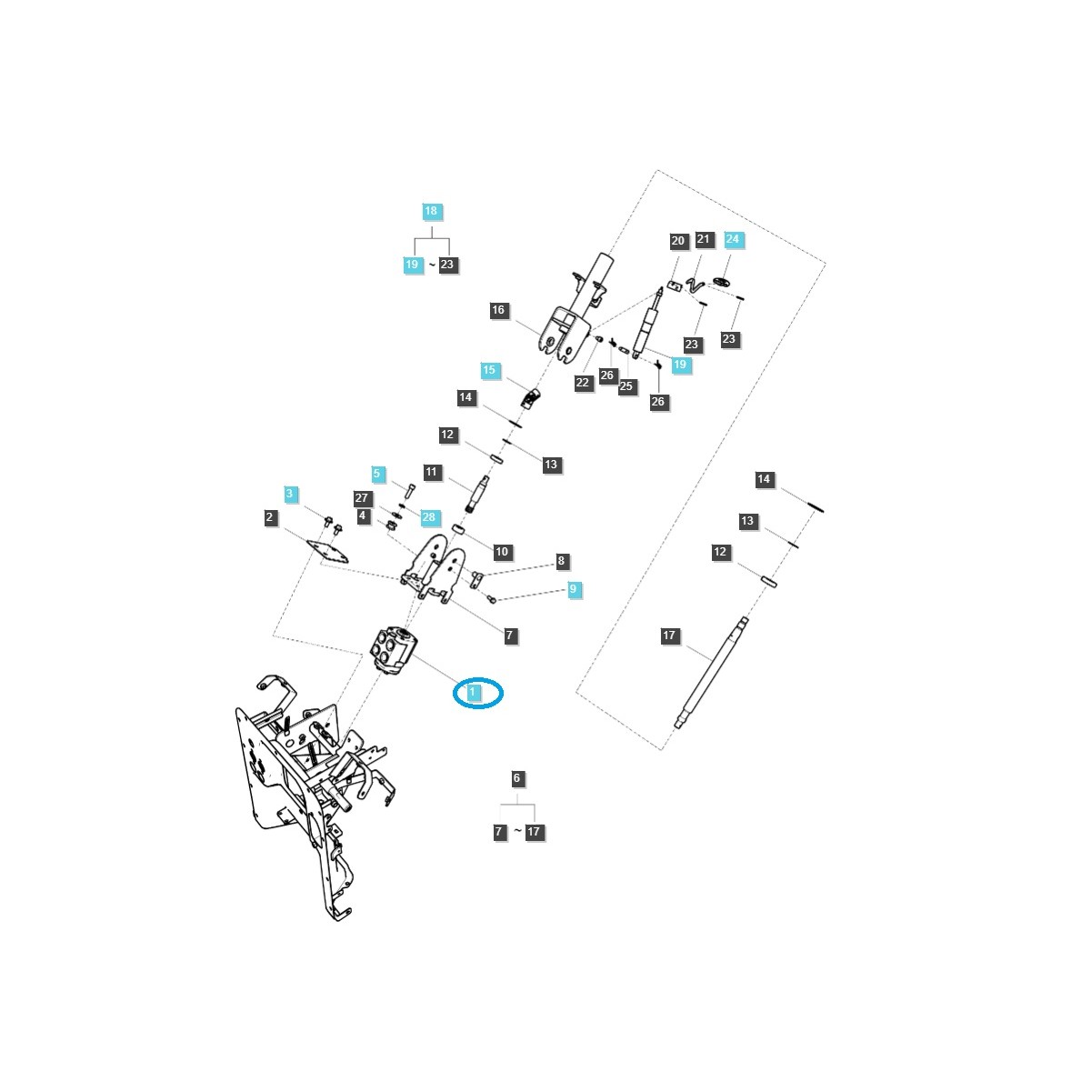 Orbitrol wspomagania kierownicy / TRG630 / 40030319