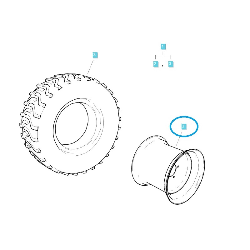 ráfiky - Traktor Felga 10.5JX12 / TRG490 / LS / 40389931 / 40339479