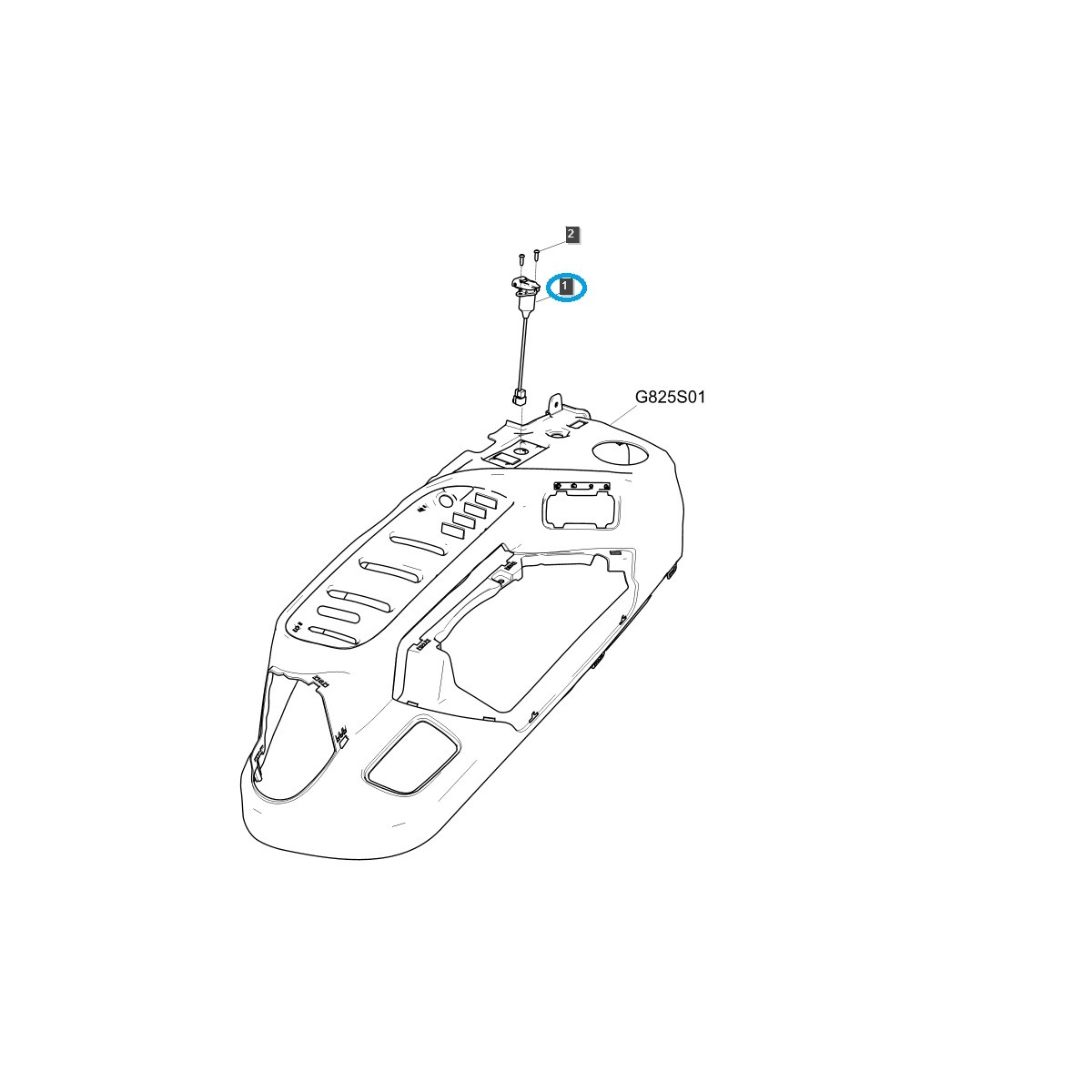 Power socket (3-PIN) / TRG750 / LS Tractor /40400778