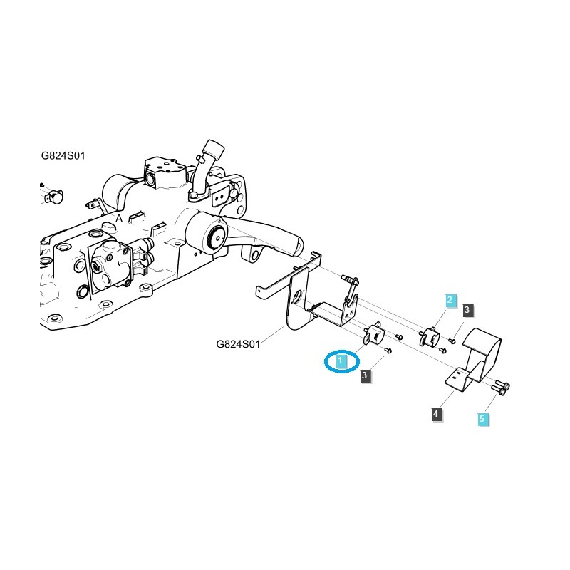 senzory - Hĺbkový senzor / TRG750 / Traktor LS / 40181323 /40311848 / A1750353