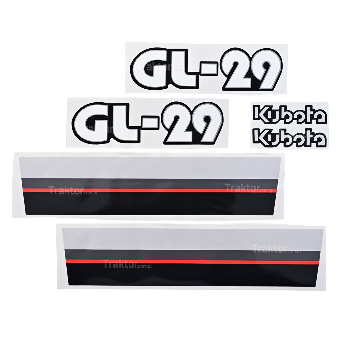 Autocollants Kubota GL29