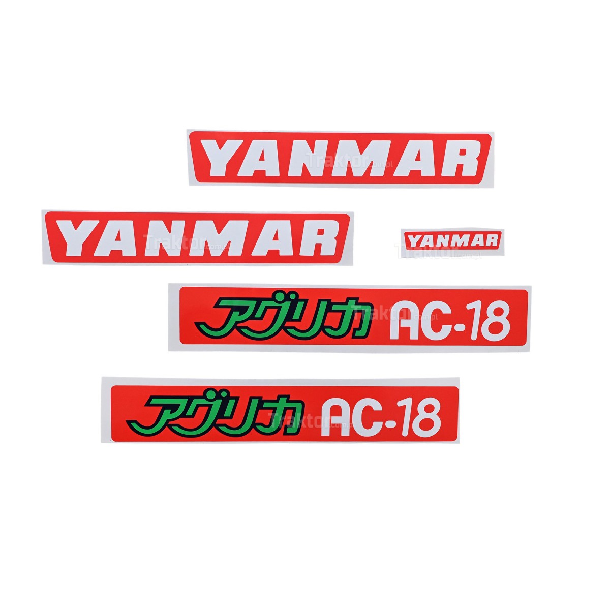 aufkleber - Naklejki Yanmar AC-18