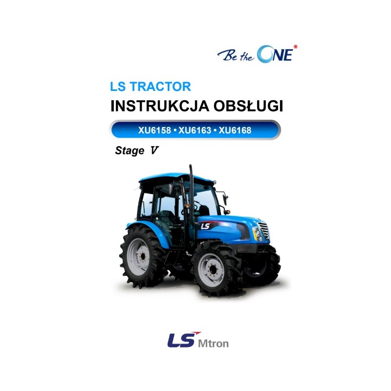 instrukcje obslugi - Instrukcja obsługi ciągnik LS Seria XU6100 / XU6158 / XU 6163 / XU6168